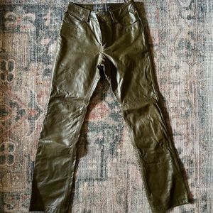 Vintage Gap Genuine Leather Pants